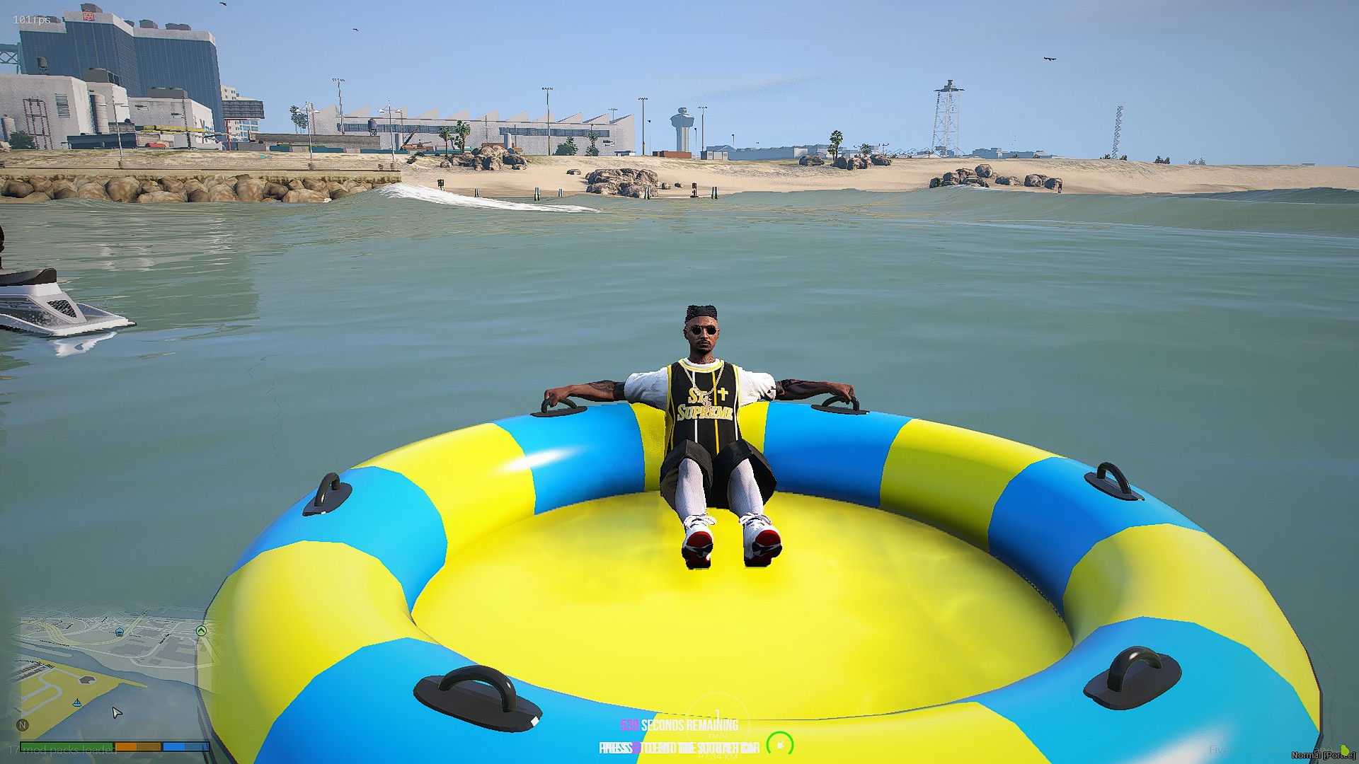 Intervention des services de police à San Andreas