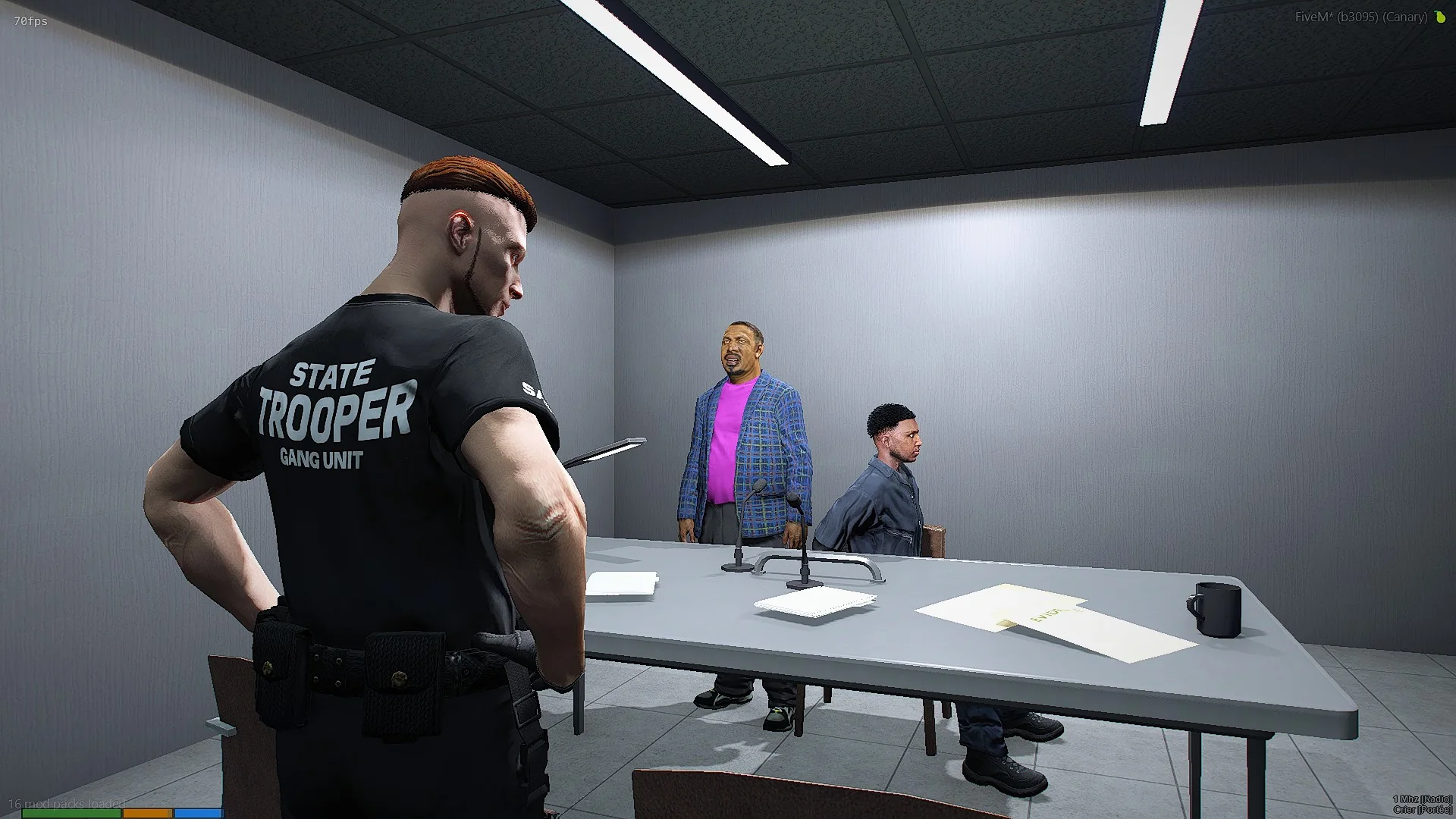 Scène de roleplay sur Delta RP